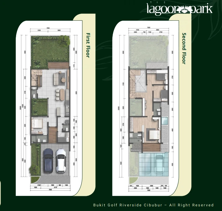 Floor plan for REVANIA